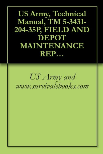 US Army, Technical Manual, TM 5-3431-204-35P, FIELD AND DEPOT MAINTENANCE REPAIR PARTS AND SPECIAL TOOL LISTS WELDING MACHINE, ARC GENERATOR, GASOLINE ... AN (MODEL 3153-S) (3431-239-8186)