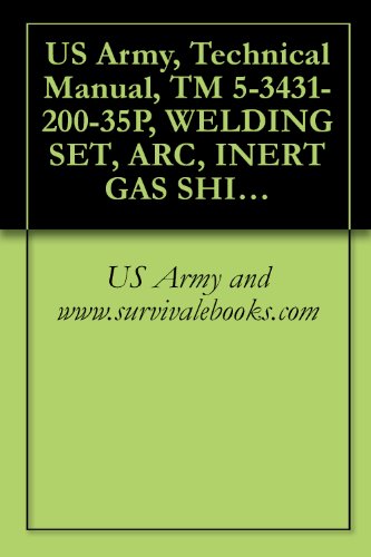 US Army, Technical Manual, TM 5-3431-200-35P, WELDING SET, ARC, INERT GAS SHIELDED, PLAST METAL LINED GUN FOR 3/64 INCH WIRE, DC, 115 V (WESTINGHOUSE MOD SA-135) (FSN 3431-879-9709),