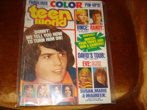 TEEN WORLD MAGAZINE - DECEMBER 1974 ISSUE - SUSAN DEY / MARIE OSMOND / MAUREEN McCORMICK