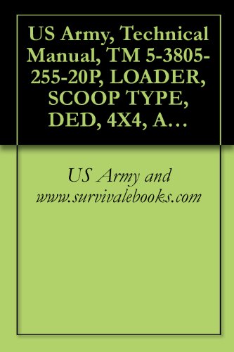 US Army, Technical Manual, TM 5-3805-255-20P, LOADER, SCOOP TYPE, DED, 4X4, ARTICULATED FRAME STEER; 4 1/4 TO 5 CU YD (CCE), ARMY MODEL H100C RB TYPE 1 ... GENERAL PURPOSE BUCKET (3805-01-052-9043)