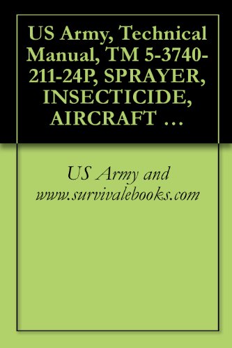 US Army, Technical Manual, TM 5-3740-211-24P, SPRAYER, INSECTICIDE, AIRCRAFT W/PUMP, 195 GALLONS CAPACITY, GED (AGRINAUTICS MODEL NO. 30000) (NSN 3740-00-470-9811)
