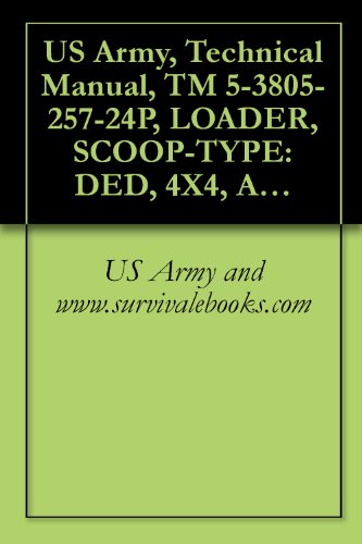US Army, Technical Manual, TM 5-3805-257-24P, LOADER, SCOOP-TYPE: DED, 4X4, ARTICULATED FRAME STEER, 4-1/2 TO 5 CU YD (CCE) ROCK (NSN 3805-00-602-5006) ... CLARK MODEL 175B, TYPE II