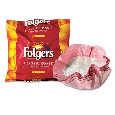 Folgers 06239 Filter Packs, Regular, 9 oz, 40/Carton