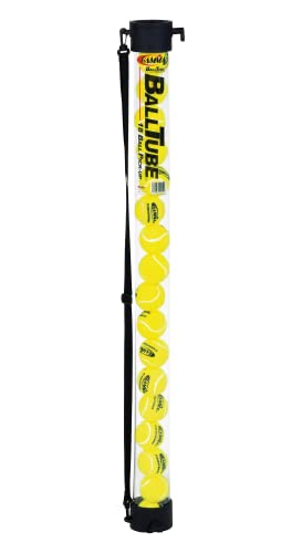 Gamma Tennis Ballhopper Balltube 18 - Clear - Holds 18 Balls