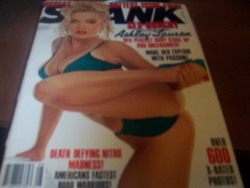 Swank Adult Magazing August 1992 Covergirl Ashley Lauren