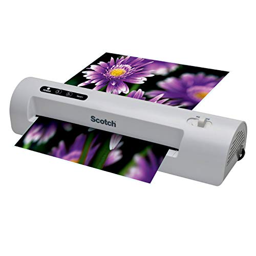 Book Cover Scotch Thermal Laminator Combo Pack, Includes 20 Laminating Pouches 8.9 Inches x 11.4 Inches (TL901C-20)