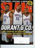 Slam Magazine Issue #138: Cover-Atlanta Hawks - Al Horford, Joe Johnson and Josh Smith Oklahoma City Thunder - Jeff Green, Kevin Durant and Russell Westbrook (June 2010)