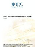 Waze Private Vendor Watchlist Profile