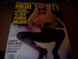 High Society Adult Magazine September 1992 Cat Girl Nude