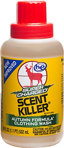 Wildlife Research Super Charged Scent Killer Autumn Formula Liquid Clothing Wash (18-Ounce) (Model: 585)