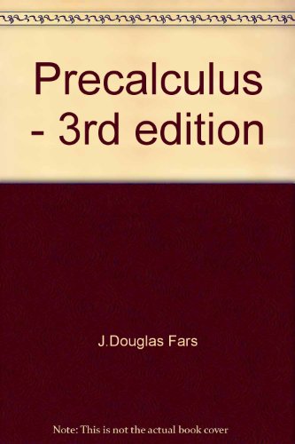 Precalculus - 3rd edition