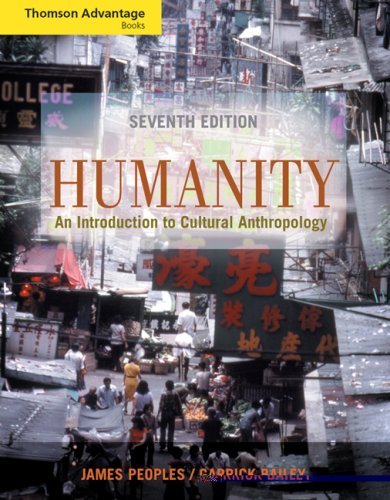 Humanity: An Introduction To Cultural Anthropology, 7th Edition