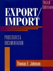 Export/Import Procedures and Documentation, 3rd Edition