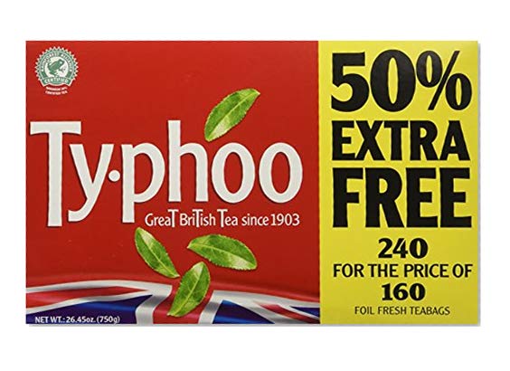 Sachets De Thé Typhoo (240)