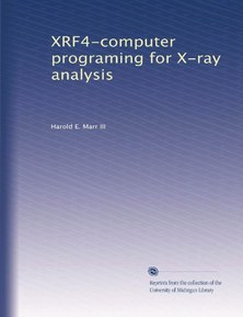 XRF4-computer programing for X-ray analysis