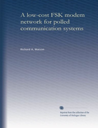 A low-cost FSK modem network for polled communication systems