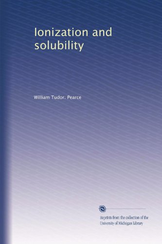 Ionization and solubility