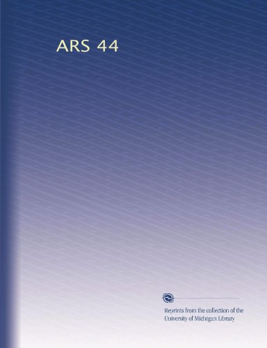 ARS 44 (Volume 6)