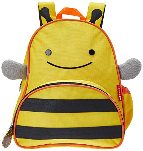 Skip Hop Toddler Backpack, 12" Bee School Bag, Multi