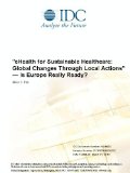 "eHealth for Sustainable Healthcare: Global Changes Through Local Actions"  -  Is Europe Really Ready?