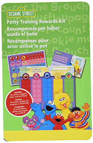 Book Cover Sesame Street Potty Training Rewards Kit