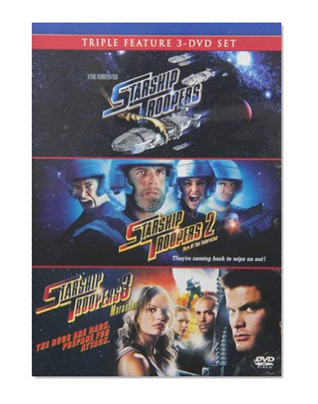 Book Cover Starship Troopers / Starship Troopers 2: Hero of the Federation / Starship Troopers 3: Marauder - Set