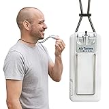 AirTamer A302 | Small Personal and Portable Air Purifier | Lithium Battery Operated | New Electrostatic Purification Technology, Proven Performance, Metal Travel Case