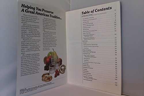 The Guide to Home Canning and Freezing (Ball Blue Book, Edition 32)