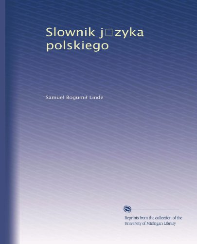 Slownik j?zyka polskiego (Polish Edition)