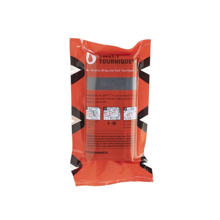 SWAT-T Tourniquet, Black, 1 Count 1 Count (Pack of 1)