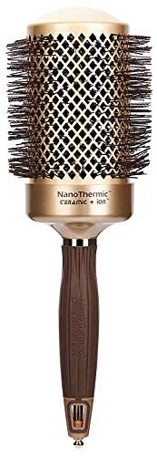 Book Cover Olivia Garden NanoThermic Ceramic + Ion Round Thermal Hair Brush NT-64 (2 3/4