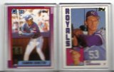 Topps Miniature Baseball Cards Bret Saberhagen Shawon Dunston in sealed case unknown year