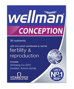 Vitabiotics Wellman Conception 30 Comprimés