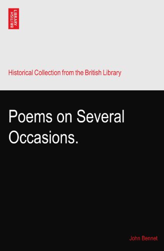 Poems on Several Occasions.