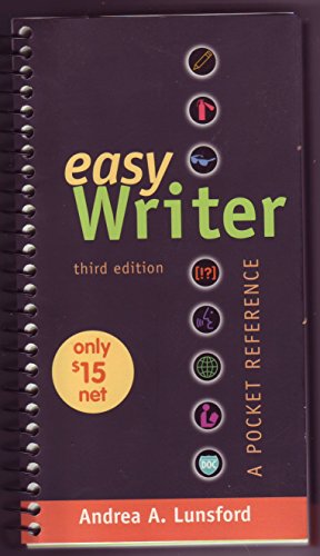 Easy Writer A Pocket Reference - 3rd edition