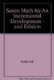 Sason Math 65-An Incremental Development - 2nd Edition