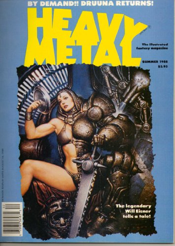 Heavy Metal Summer 1988 Vol. XII No. II (By demand!! Druuna Returns!)