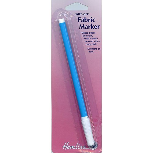 Hemline Fabric Marker: Wipe Off/Wash Out