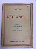 L'ETRANGER ; EDITED BY GERMAINE BREE & CARLOS LYNES, JR.