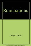 Ruminations