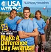 USA Weekend Magazine (April 16-18, 2010 - Cover: Make A Difference Day, 04/16-18/10)