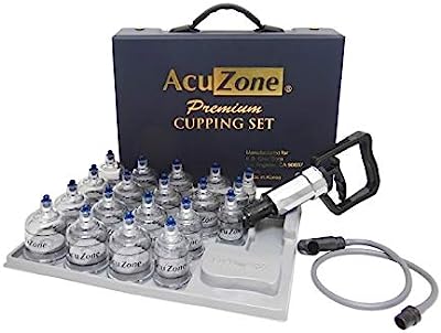 Book Cover Premium Quality Cupping Set w/ 19 Cups ***Best Cupping Set in Korea***