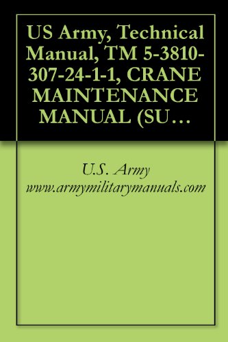US Army, Technical Manual, TM 5-3810-307-24-1-1, CRANE MAINTENANCE MANUAL (SUPPLEMENTAL DATA) ORGANIZATIONAL, DIRECT SUPPORT, AND GENERAL SUPPORT FOR (ATEC) ... PART NUMBER 1140000513, military manauals
