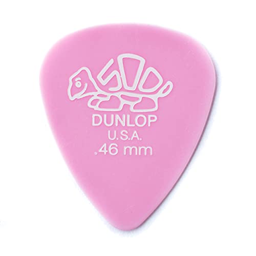 Book Cover Dunlop 41P.46 Delrin, Light Pink, .46mm, 12/Player's Pack