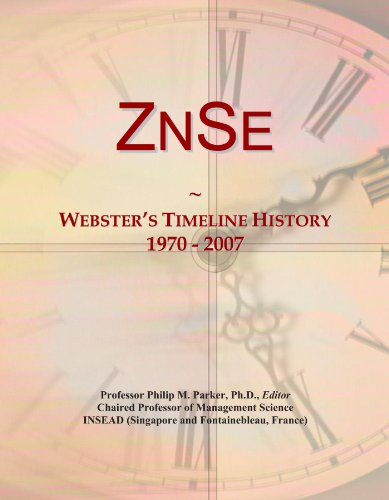 ZnSe: Webster's Timeline History, 1970 - 2007