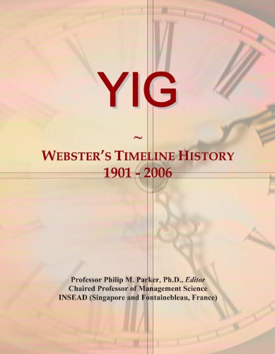 YIG: Webster's Timeline History, 1901 - 2006