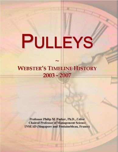 Pulleys: Webster's Timeline History, 2003 - 2007