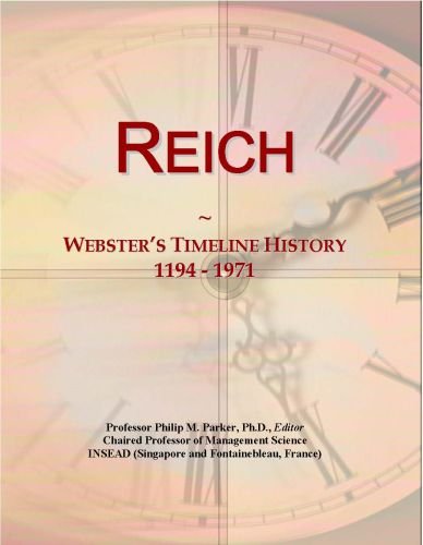 Reich: Webster's Timeline History, 1194 - 1971
