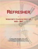 Refresher: Webster's Timeline History, 1820 - 2007