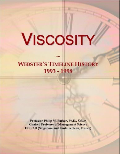 Viscosity: Webster's Timeline History, 1993 - 1998